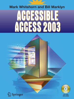 cover image of Accessible Access 2003
